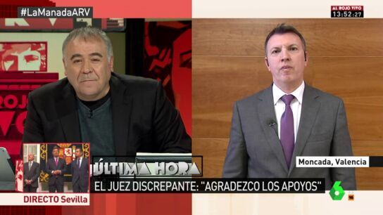 Joaquim Bosch: "Catal&aacute; debe dimitir, desv&iacute;a responsabilidades descalificando al tribunal"