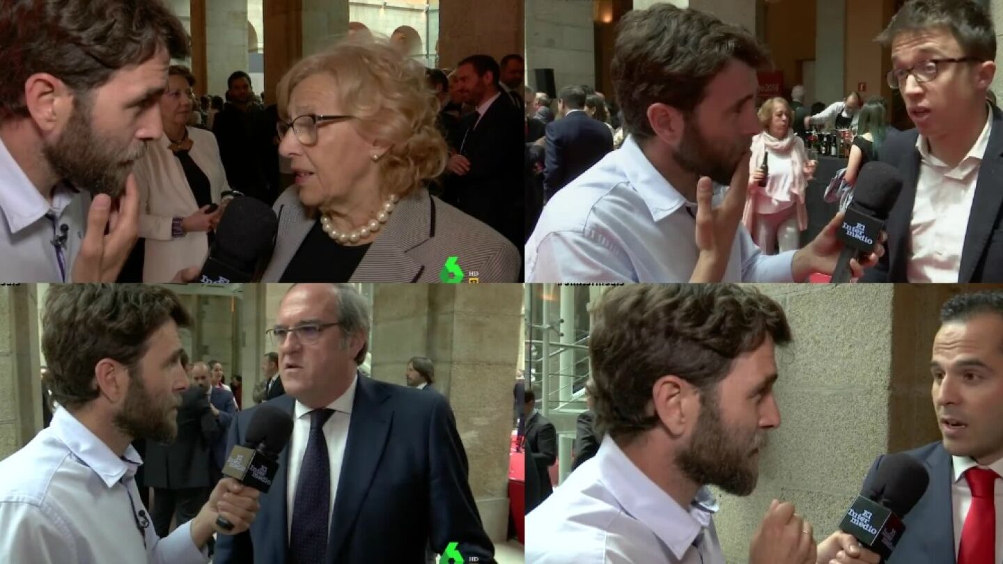 Gonzo habla con los pol&iacute;ticos de Madrid
