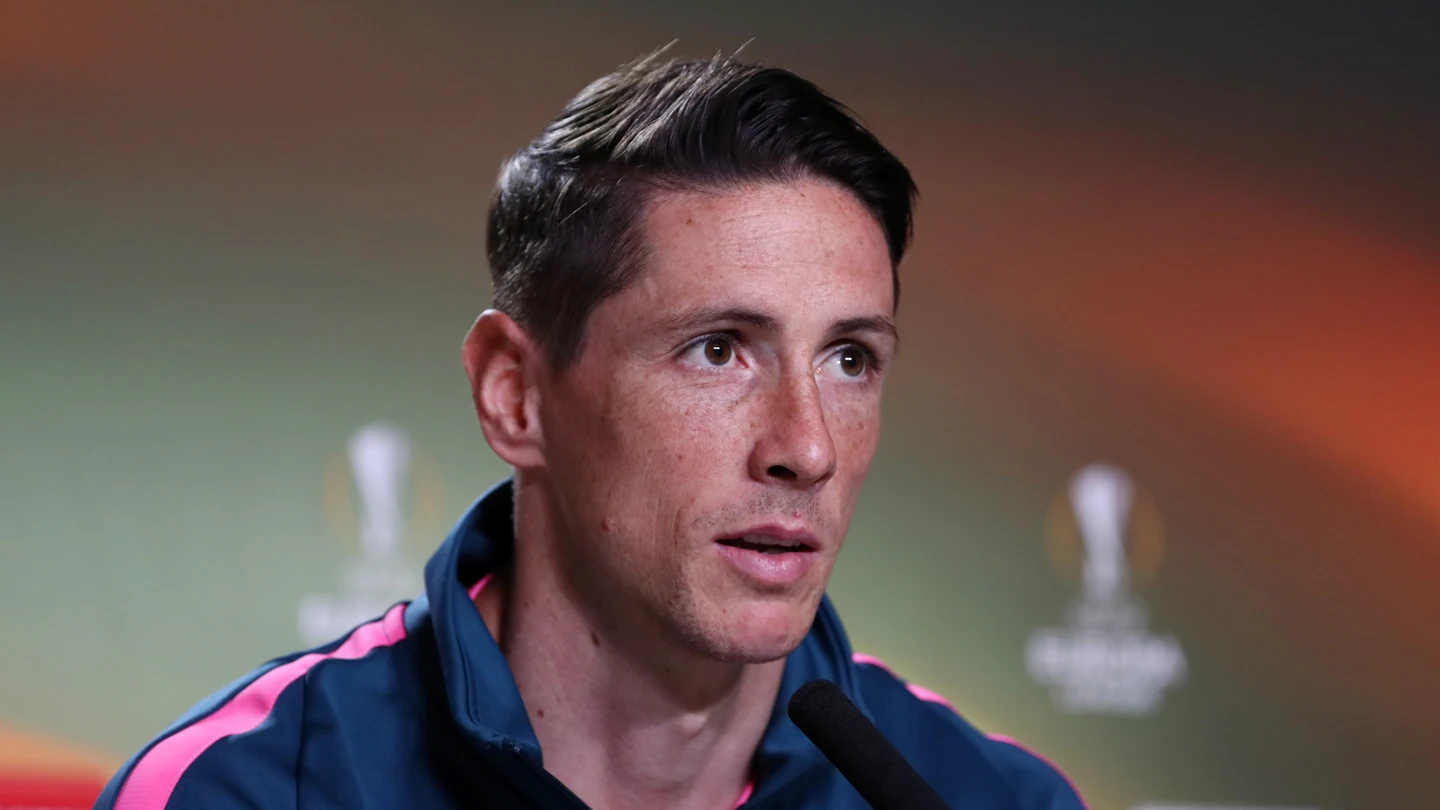 Fernando Torres, en rueda de prensa Fernando Torres, en rueda de prensa