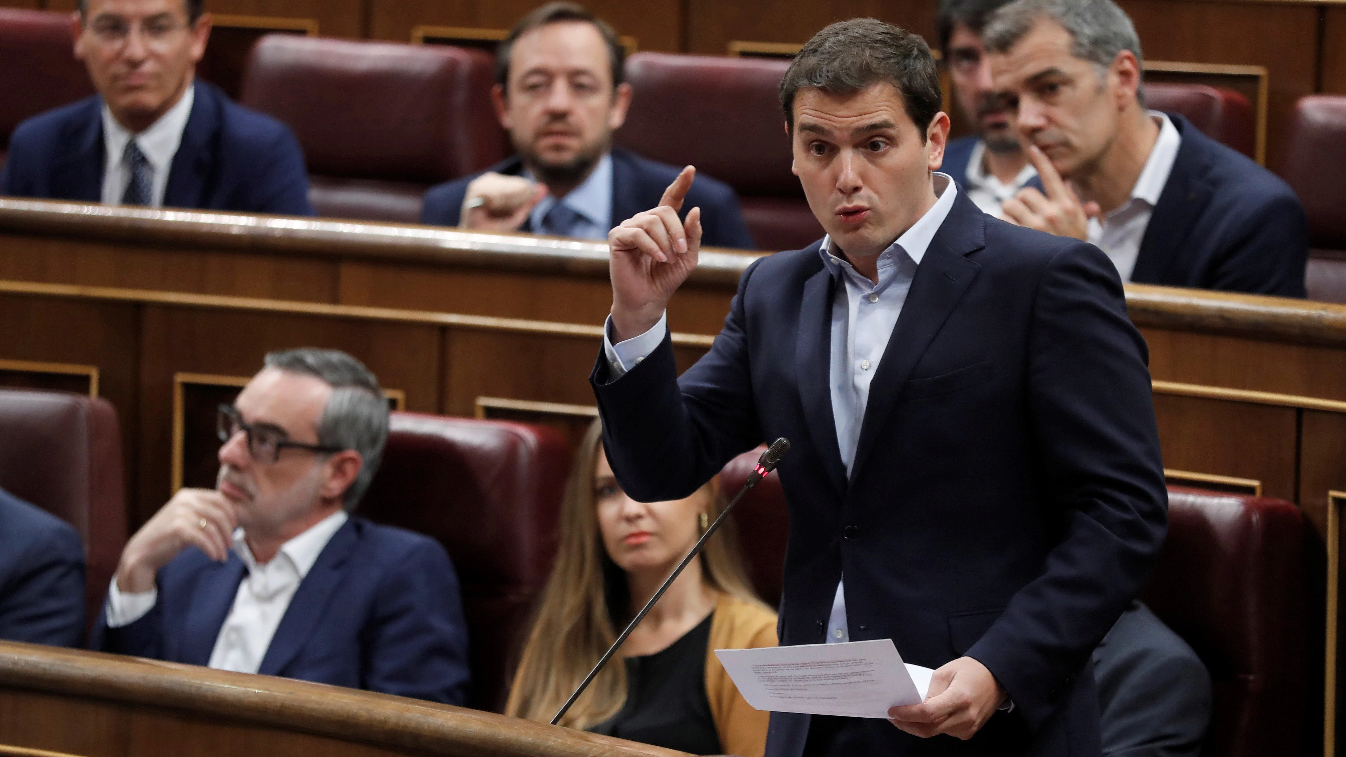 El líder de Cs, Albert Rivera