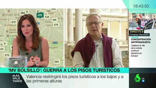 El alcalde de Valencia, Joan Ribó El alcalde de Valencia, Joan Ribó
