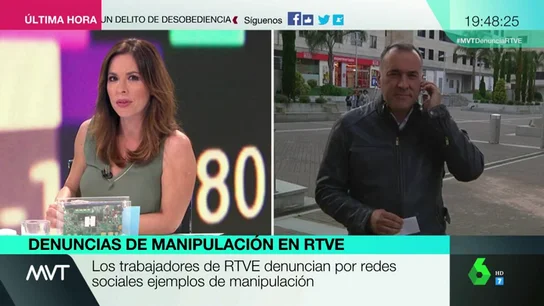 El vicepresidente del Consejo de Informativos de TVE, Xabier Fortes El vicepresidente del Consejo de Informativos de TVE, Xabier Fortes