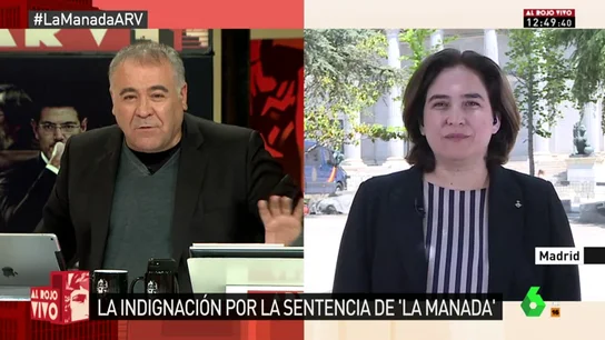 La alcaldesa de Barcelona, Ada Colau La alcaldesa de Barcelona, Ada Colau