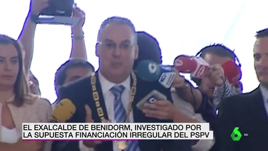 El exalcalde de Benidorm, Agustín Navarro El exalcalde de Benidorm, Agustín Navarro