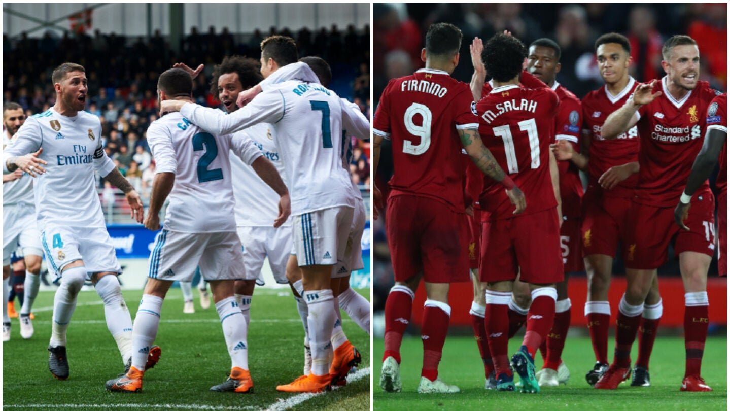 Real Madrid vs Liverpool en la final de la Champions