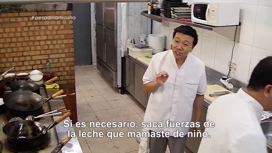 Yon, propietario de Mizuna THAI, en Pesadilla en la cocina Yon, propietario de Mizuna THAI, en Pesadilla en la cocina