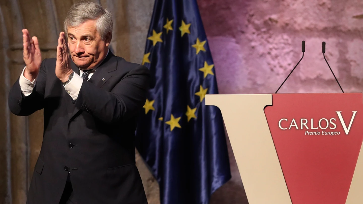 Antonio Tajani, presidente de la Eurocámara Antonio Tajani, presidente de la Eurocámara