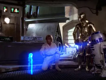 Holograma de StarWars Holograma de StarWars