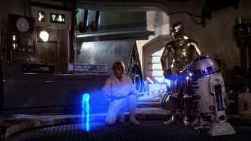 Holograma de StarWars