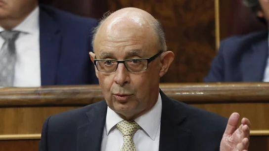 Cristóbal Montoro en el Congreso Cristóbal Montoro en el Congreso
