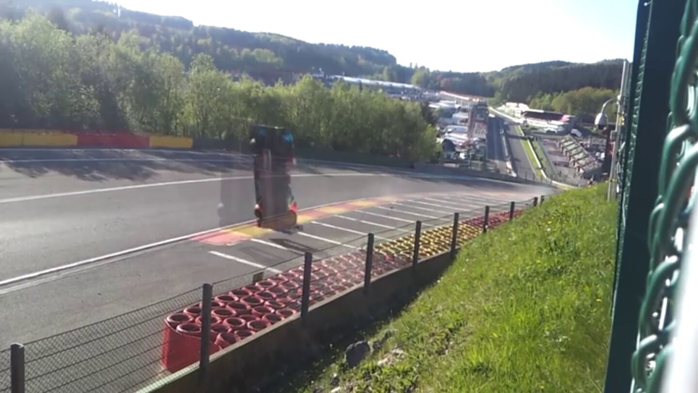 As&iacute; fue el impresionante accidente del ruso Matevos Isaakyan en las 6 horas de Spa