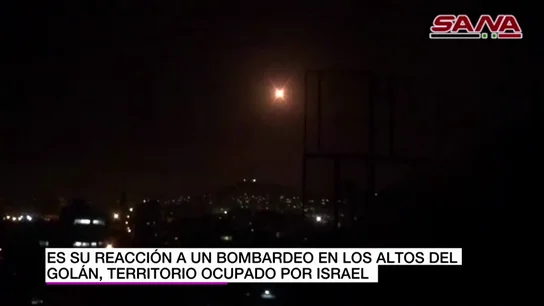 Israel bombardea objetivos iraníes en Siria tras sufrir un ataque con 20 cohetes contra sus puestos militares Israel bombardea objetivos iraníes en Siria tras sufrir un ataque con 20 cohetes contra sus puestos militares