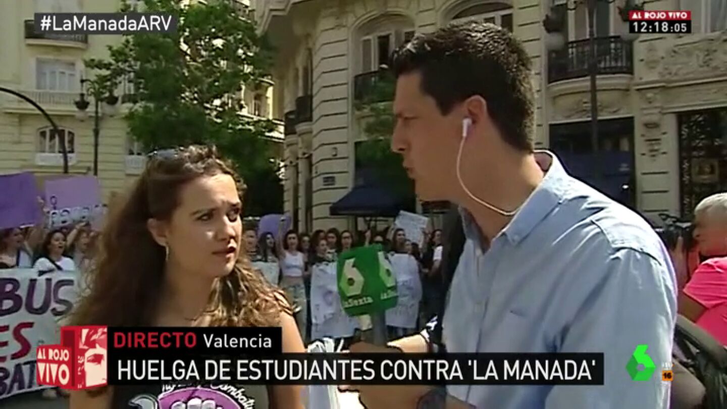 Portavoz del movimiento estudiantil, Isabel