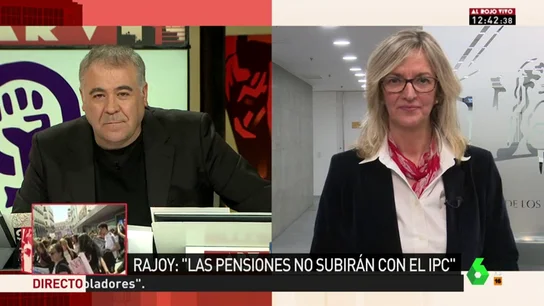 La portavoz del Grupo Socialista en el Pacto de Toledo, Mercè Perea La portavoz del Grupo Socialista en el Pacto de Toledo, Mercè Perea