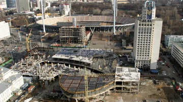 Remodelación del Estadio Olímpico de Kiev de cara a la Eurocopa