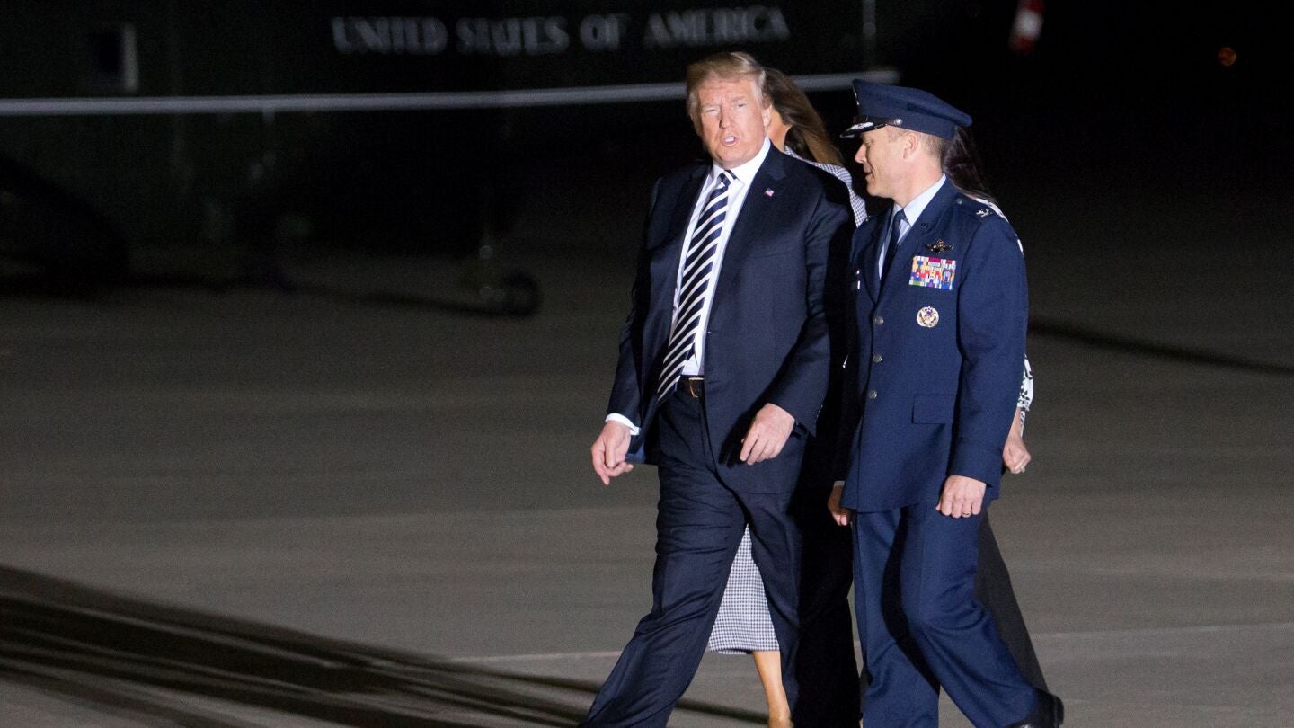 El presidente de EE.UU., Donald J. Trump