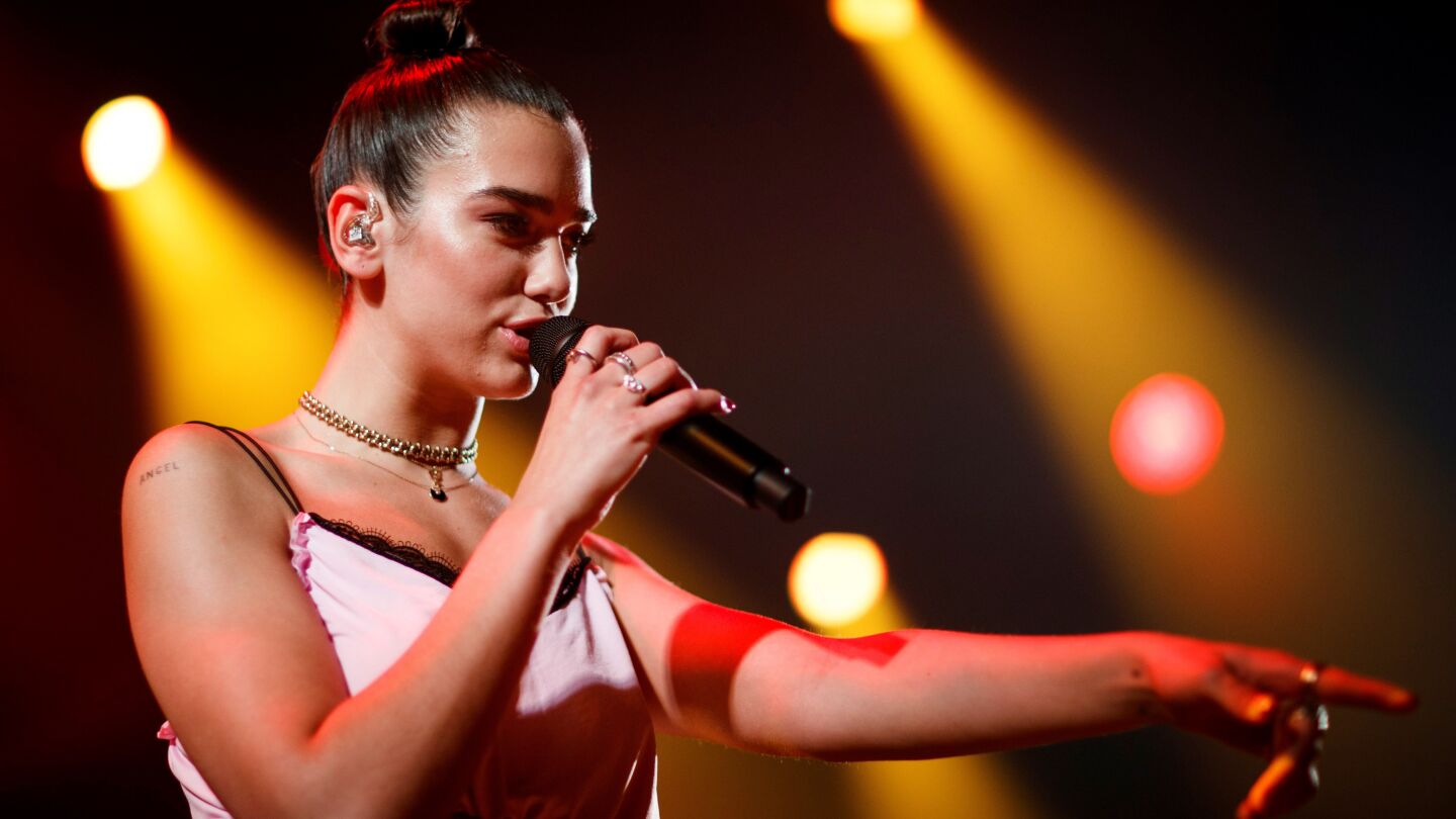 La cantante brit&aacute;nica Dua Lipa (Archivo)
