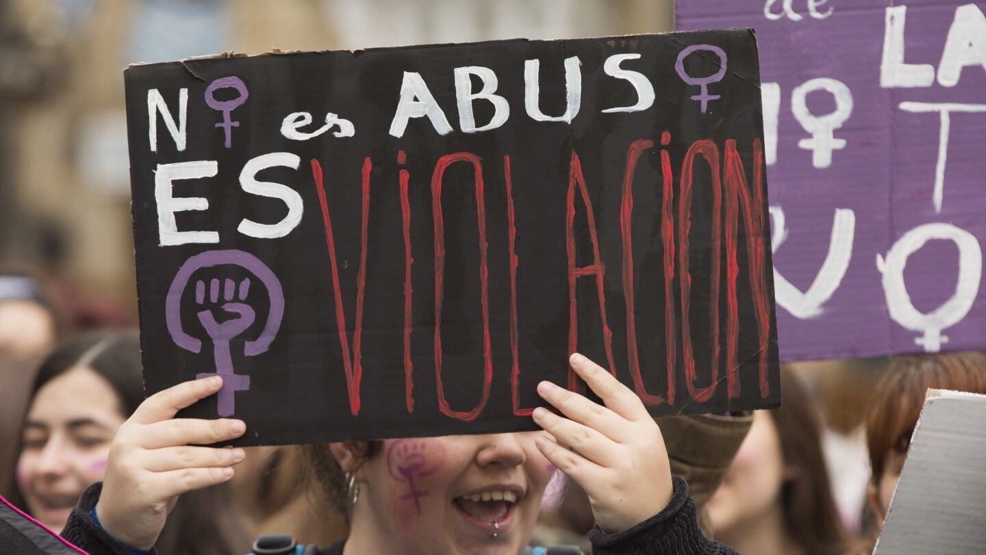 Movilizaci&oacute;n en Vitoria contra la sentencia de 'La Manada'