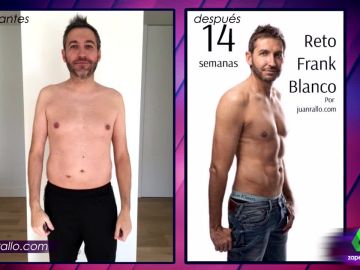 El antes y el después de Frank Blanco El antes y el después de Frank Blanco