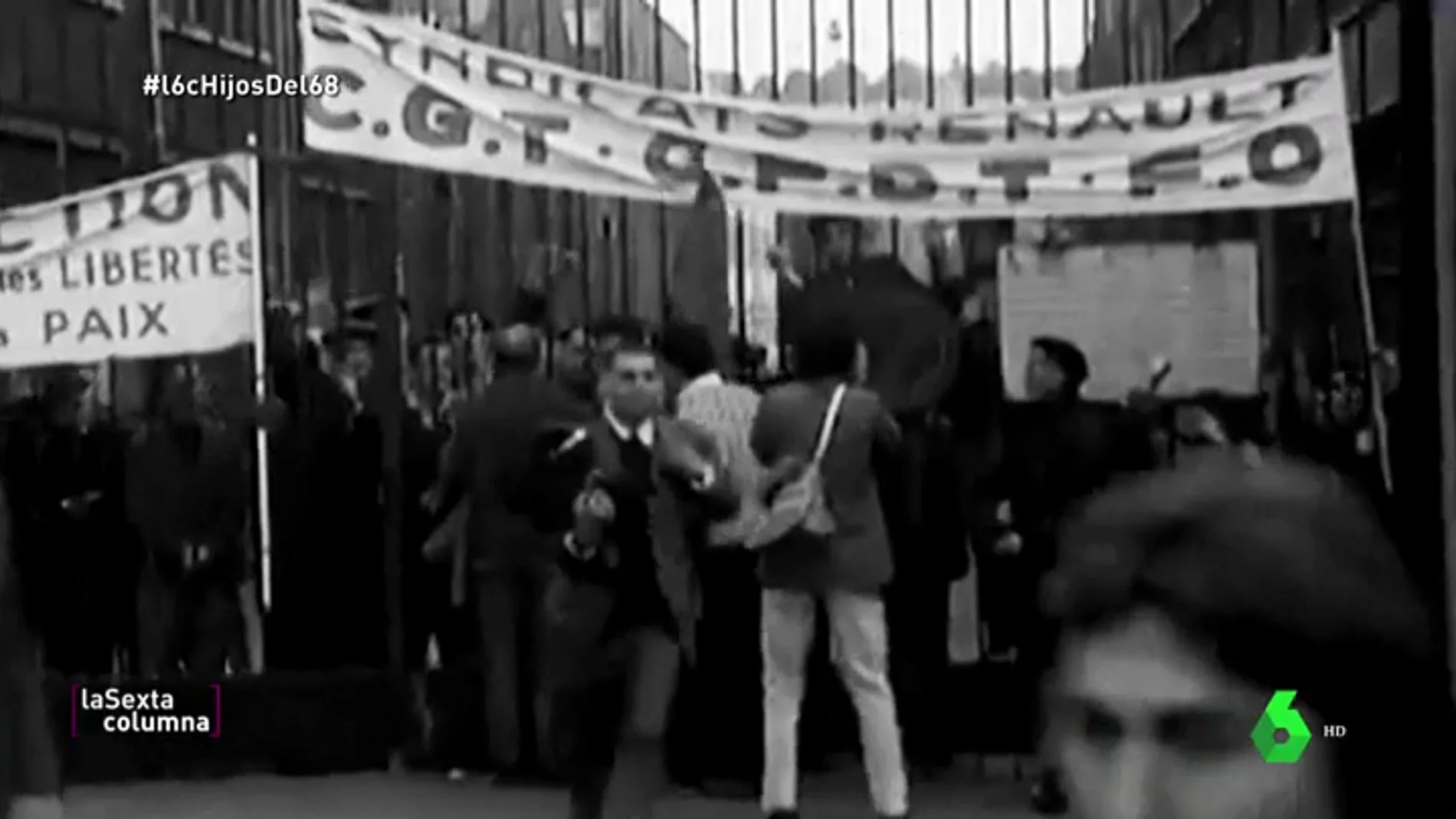 De un movimiento estudiantil a la huelga general más importante de Europa, el mayo del 68 en Francia