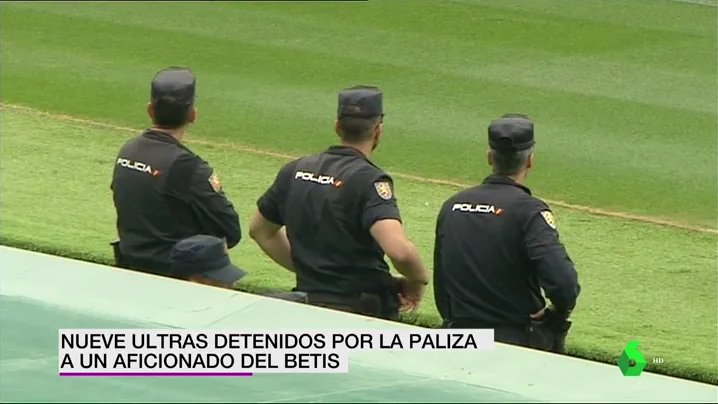 ultras detenidos DEPORTES