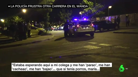 Frustrada otra carrera ilegal en el Wanda Frustrada otra carrera ilegal en el Wanda