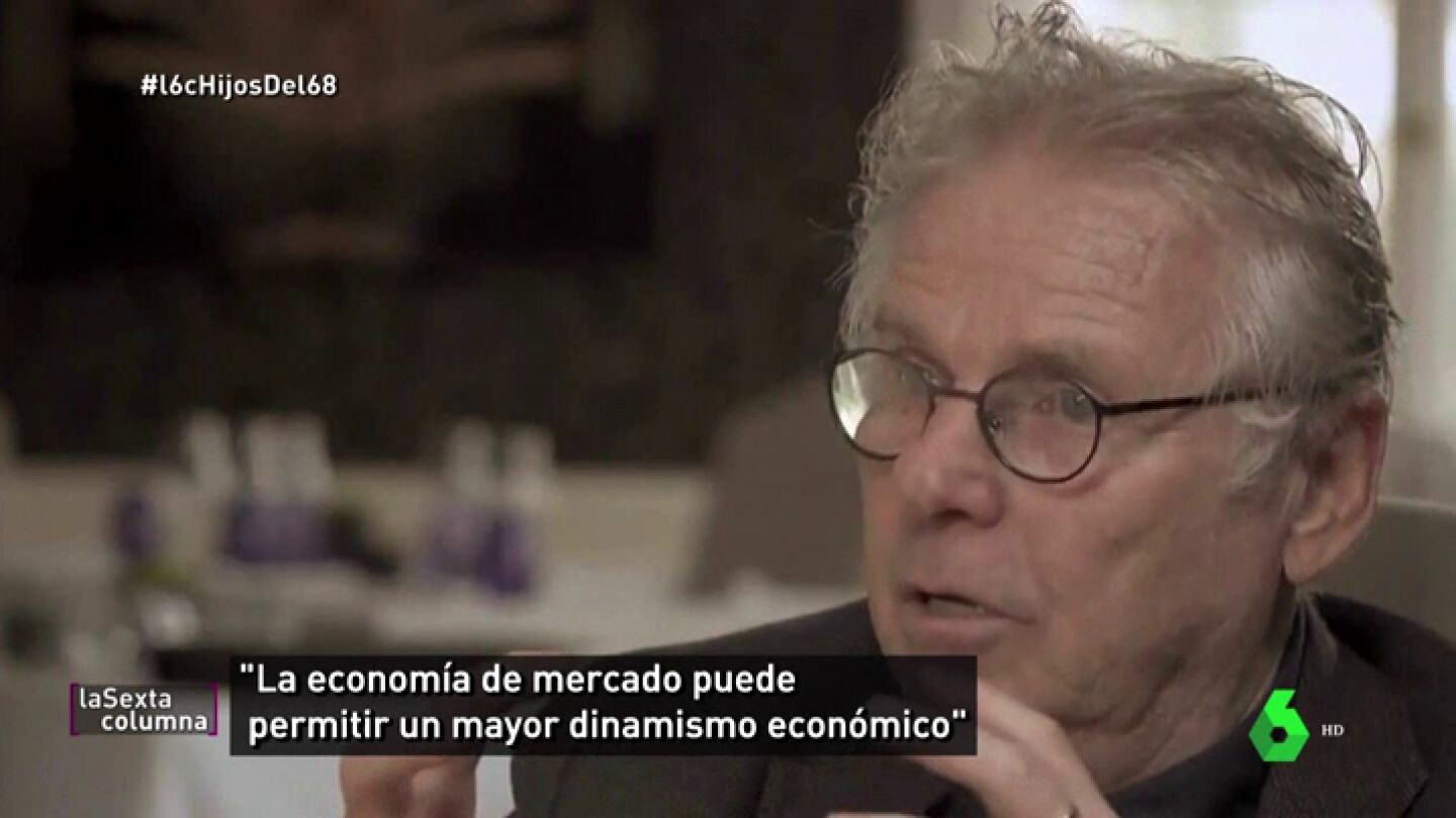 Dany el Rojo, l&iacute;der de la revoluci&oacute;n del 68
