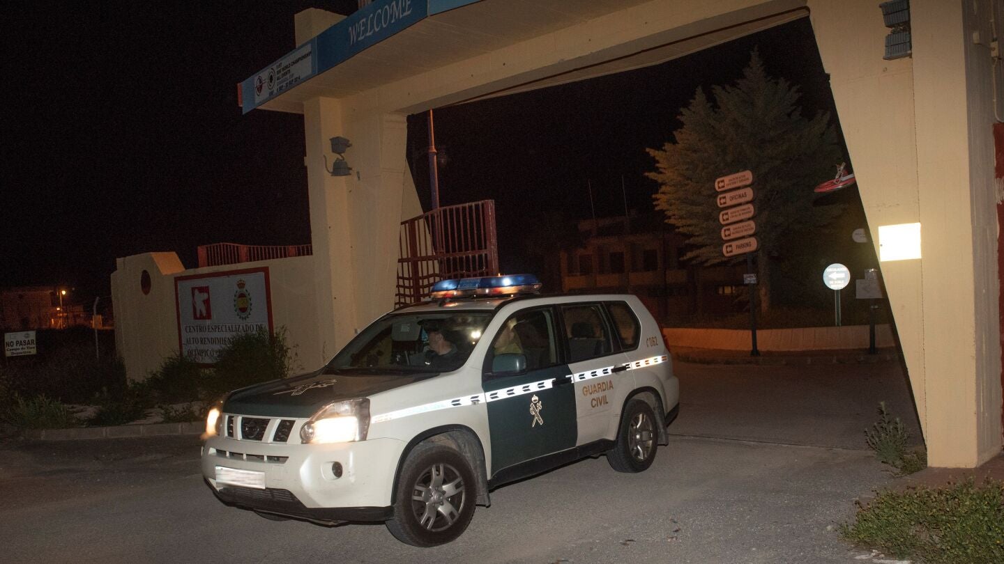 Un coche de la Guardia Civil