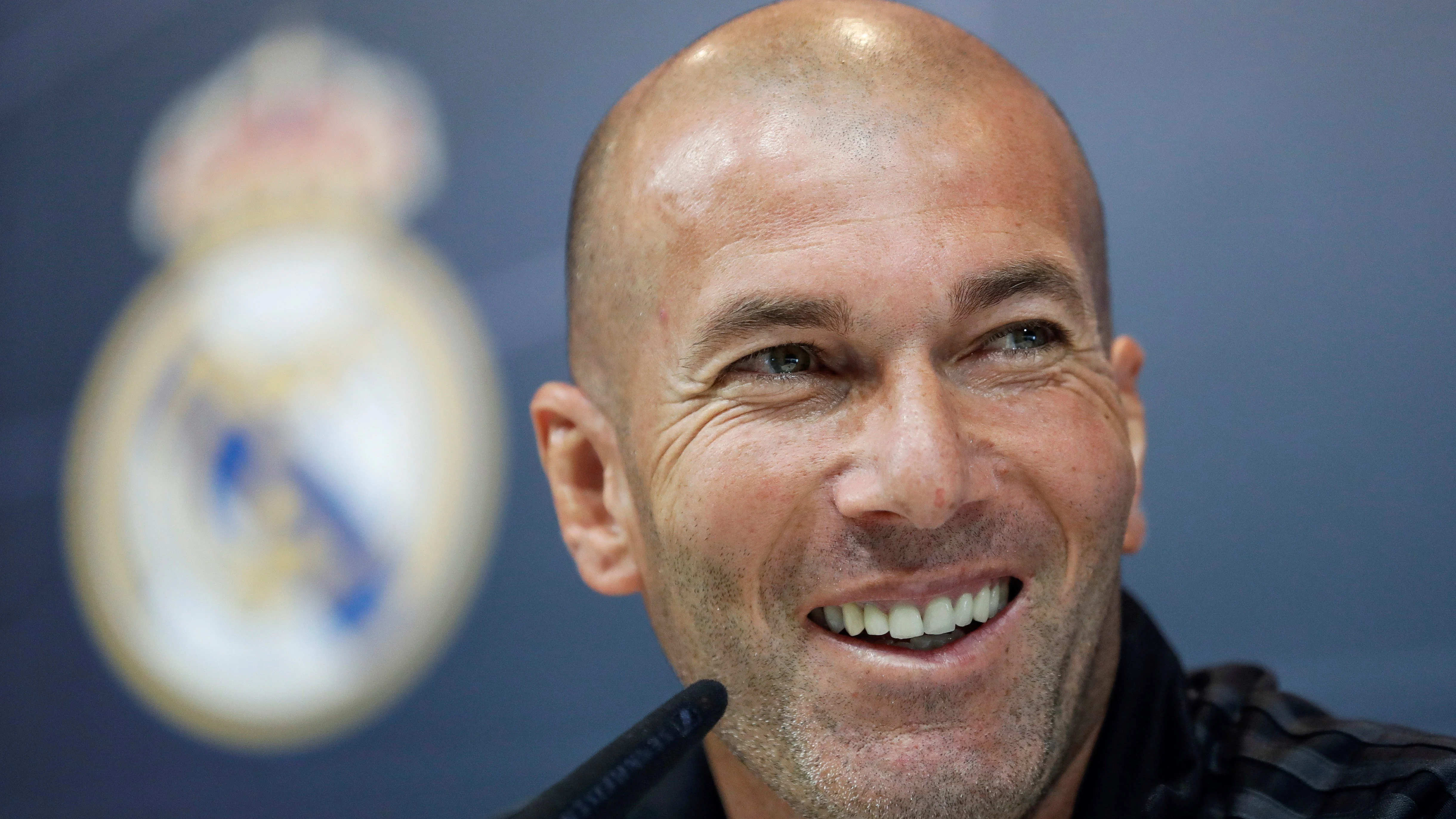 Zinedine Zidane, en rueda de prensa