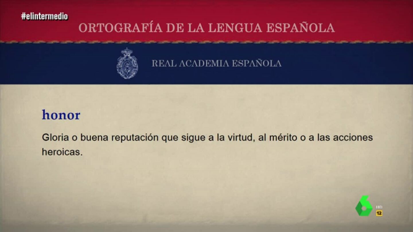 Dani Mateo aclara a Rafael Catal&aacute; lo que significa el concepto honor por el ducado de Franco