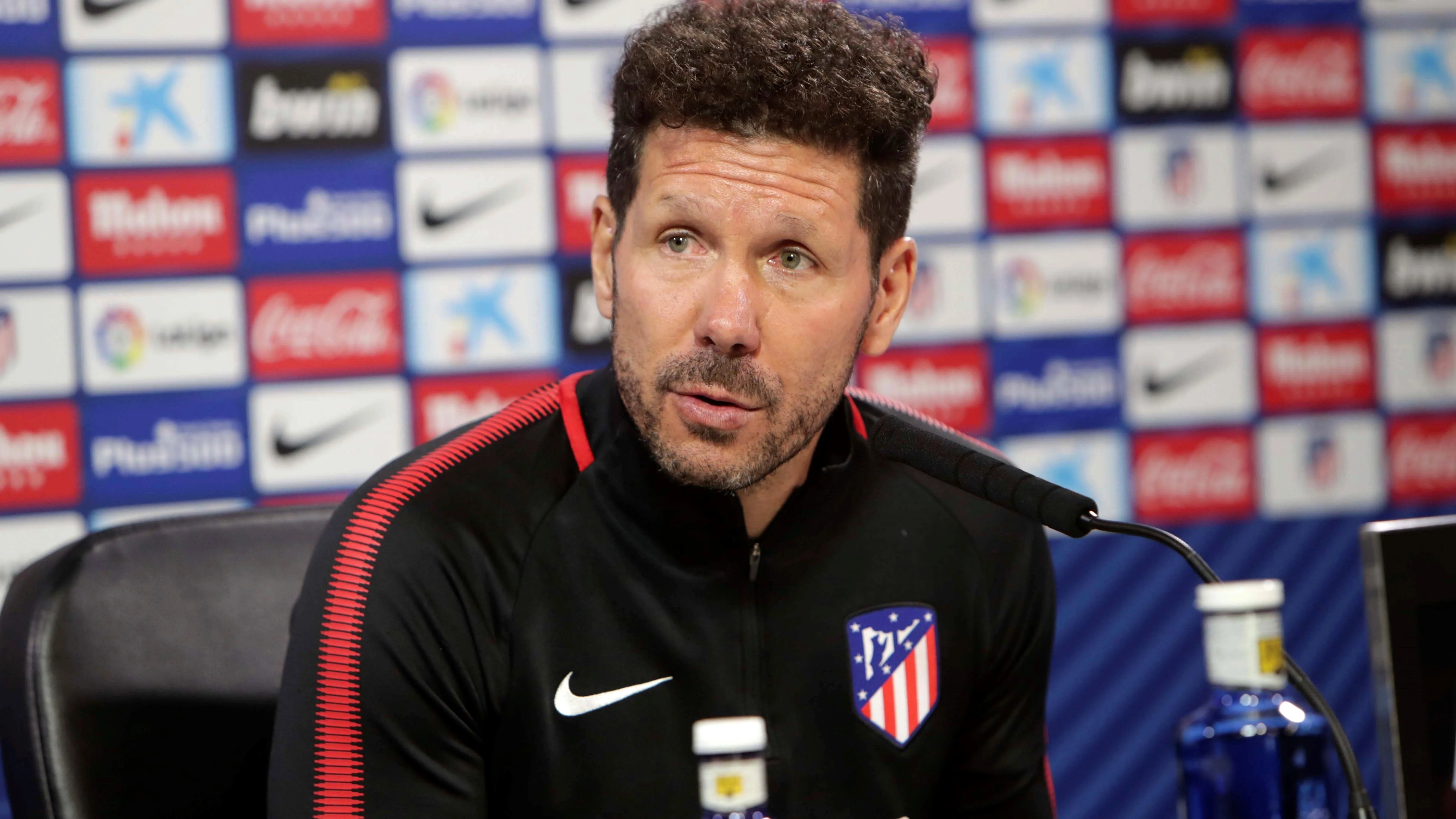 Simeone en rueda de prensa
