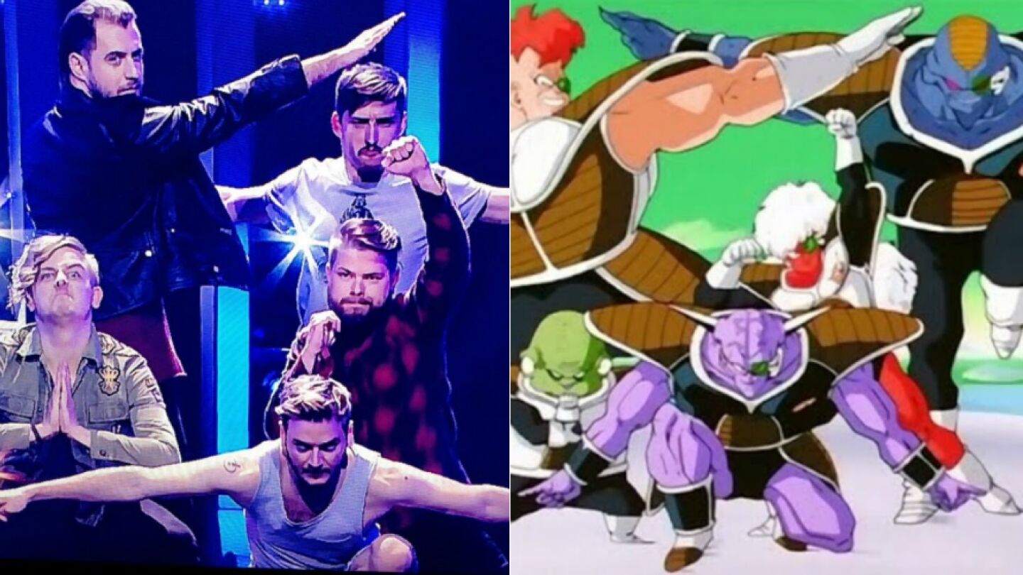 Hungr&iacute;a posa a lo Dragon Ball