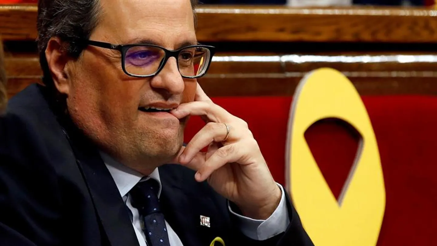 El candidato de JxCat a la presidencia de la Generalitat, Quim Torra El candidato de JxCat a la presidencia de la Generalitat, Quim Torra