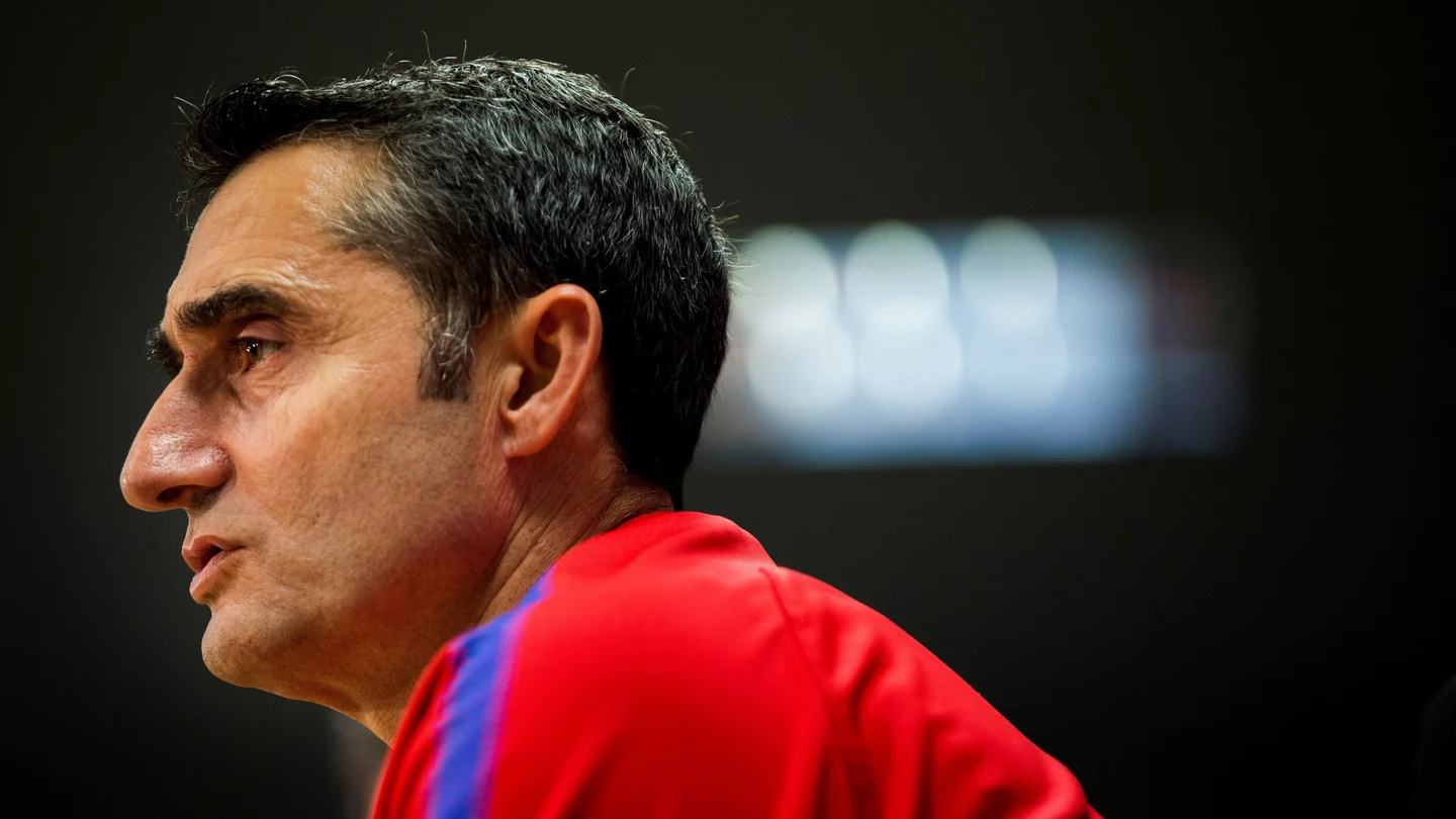 Valverde en rueda de prensa Valverde en rueda de prensa