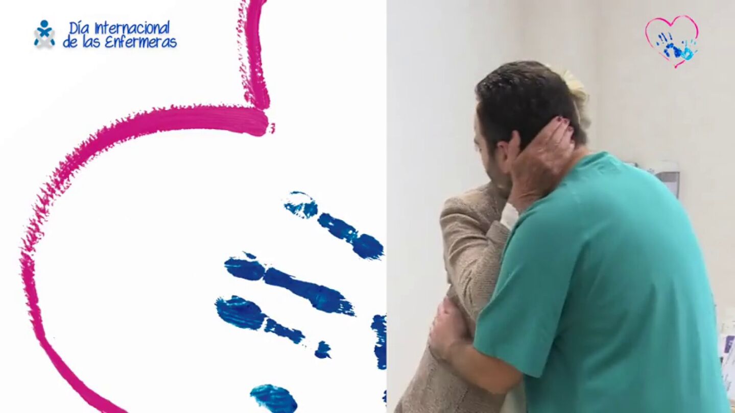 #TuEnfermeraDejaHuella: la campa&ntilde;a que muestra el v&iacute;nculo entre pacientes y enfermeros