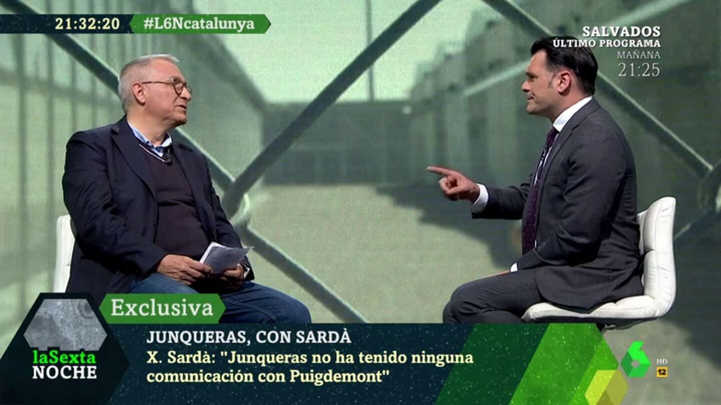 Xavier Sard&agrave; en laSexta Noche