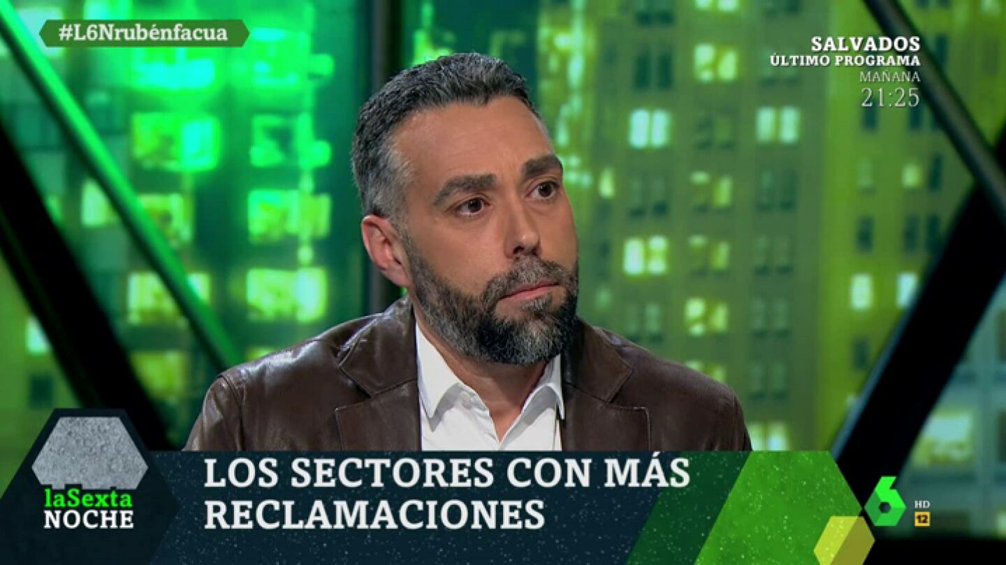 Rub&eacute;n S&aacute;nchez, portavoz de Facua