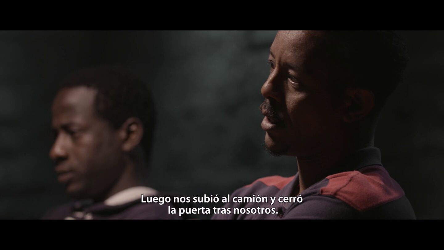 Un migrante habla en Salvados
