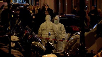 Escena del ataque en París