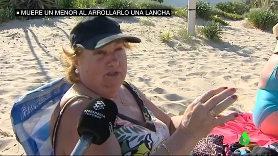 Hablan los testigos de la muerte de un menor golpeado por una lancha similar a las usadas por 'narcos' que ha matado: "Estaban haciendo tonterías" Hablan los testigos de la muerte de un menor golpeado por una lancha similar a las usadas por 'narcos' que ha matado: "Estaban haciendo tonterías"