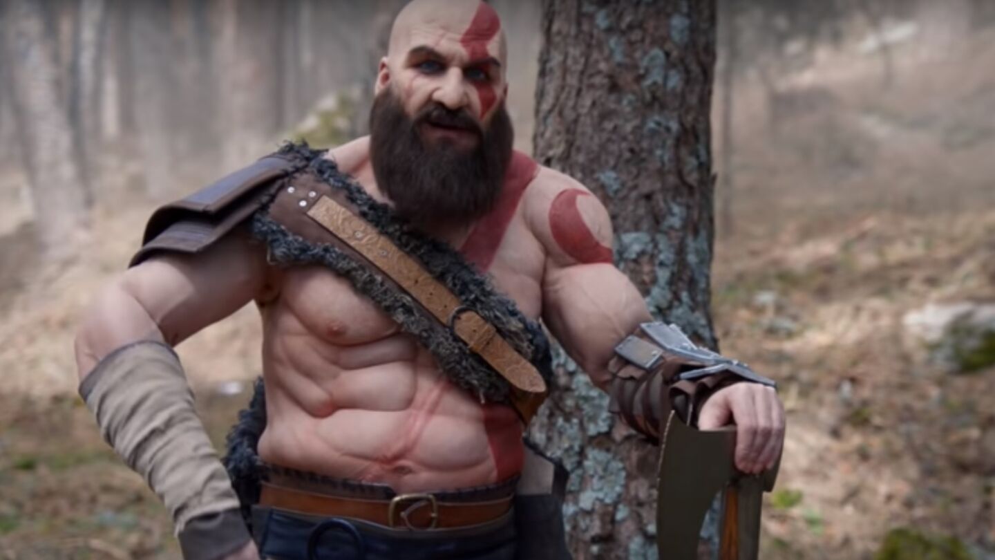 Joaqu&iacute;n Reyes da vida a Kratos, el protagonista de God of War