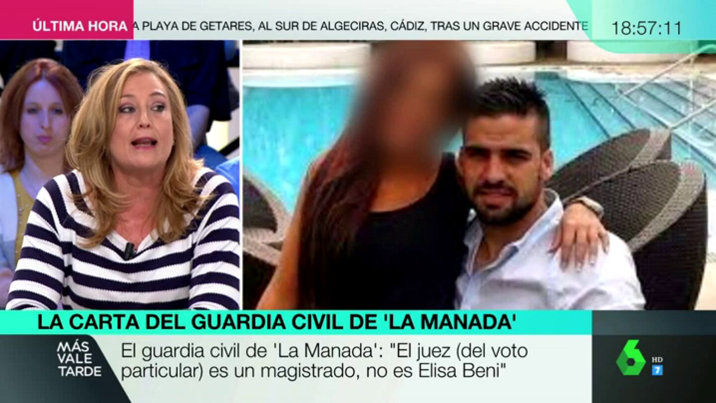 Elisa Beni en M&aacute;s Vale Tarde