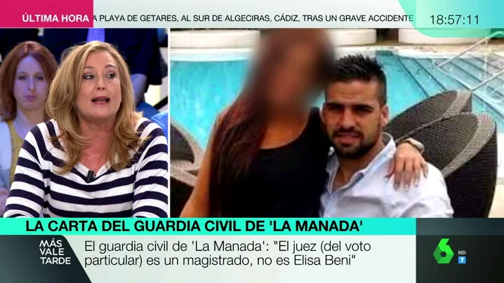 Elisa Beni en Más Vale Tarde