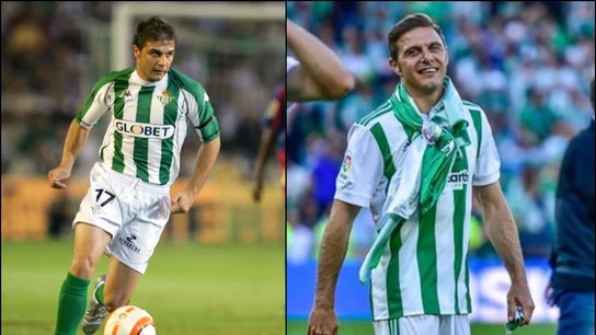 Joaquín, en sus dos etapas en el Betis Joaquín, en sus dos etapas en el Betis
