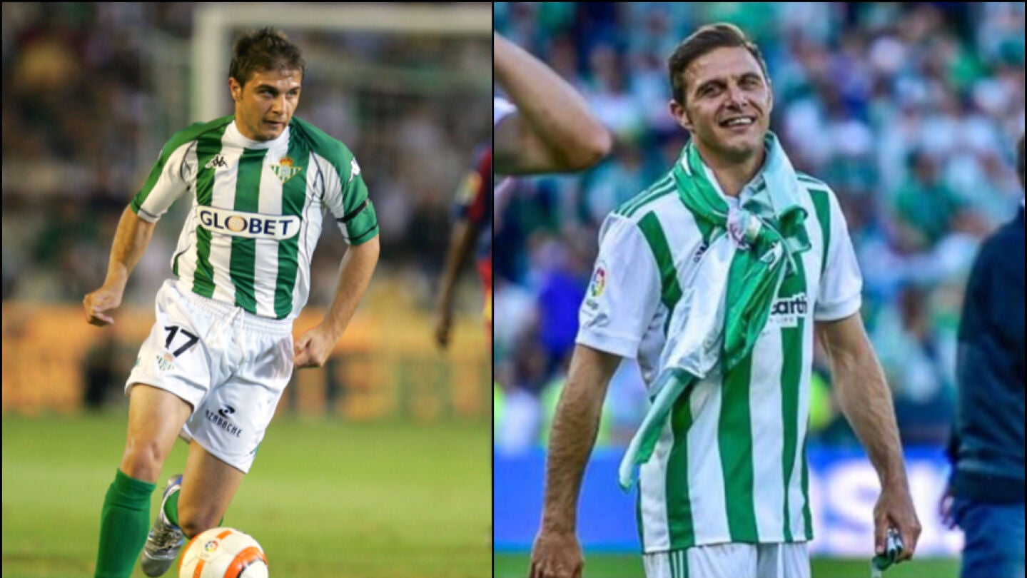 Joaqu&iacute;n, en sus dos etapas en el Betis