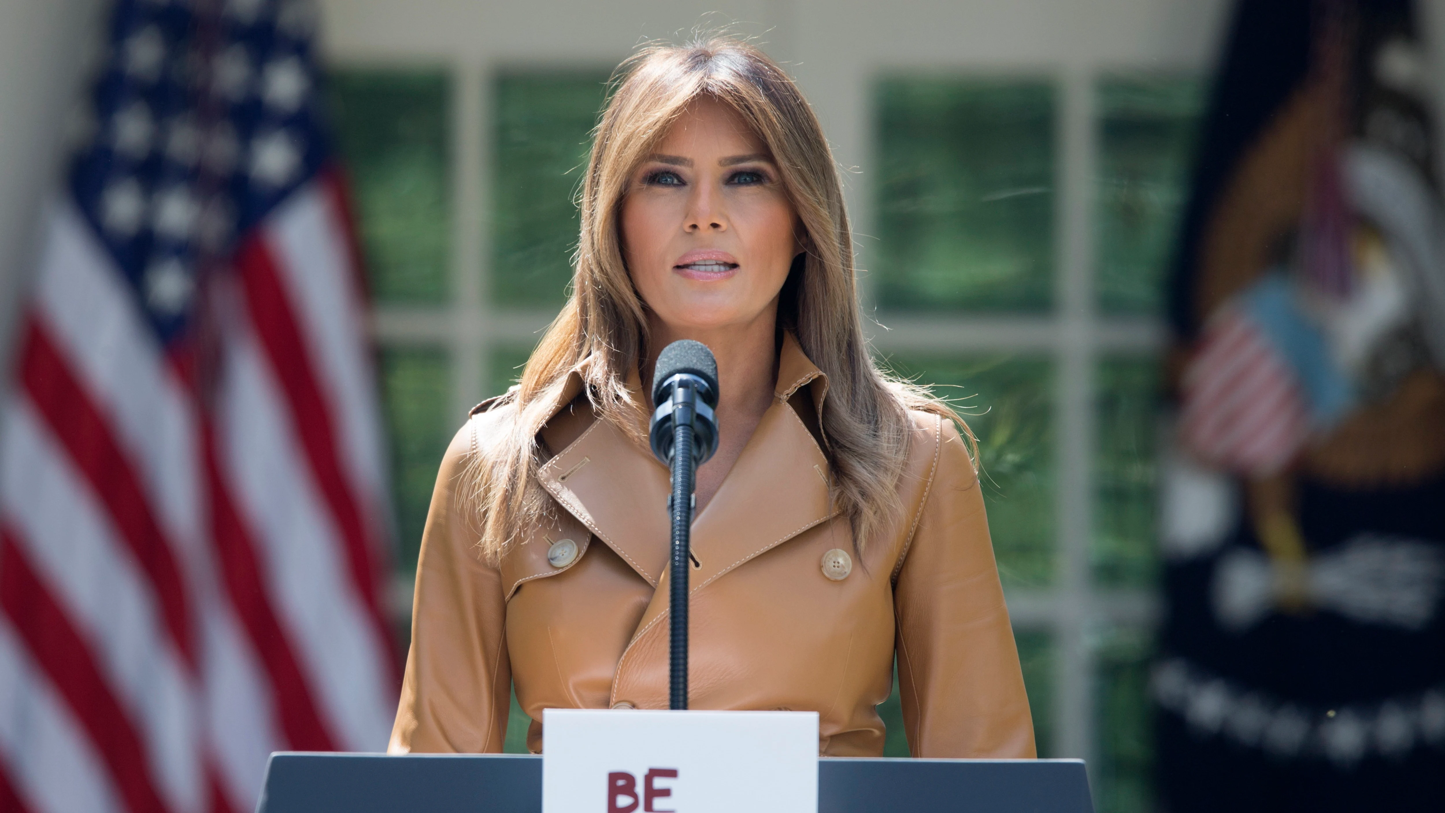 La primera dama de Estados Unidos, Melania Trump.