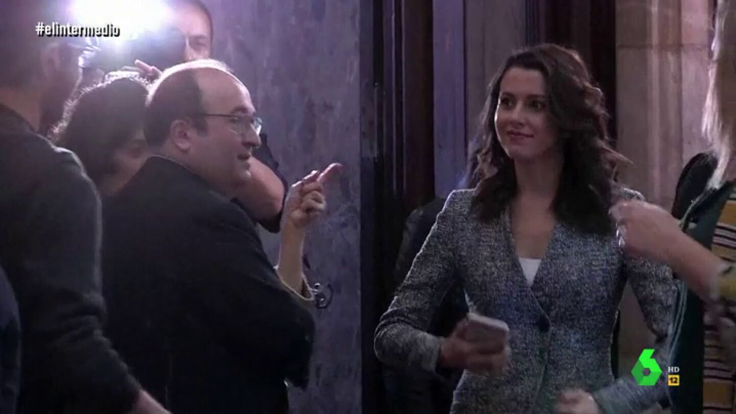Miquel Iceta e In&eacute;s Arrimadas
