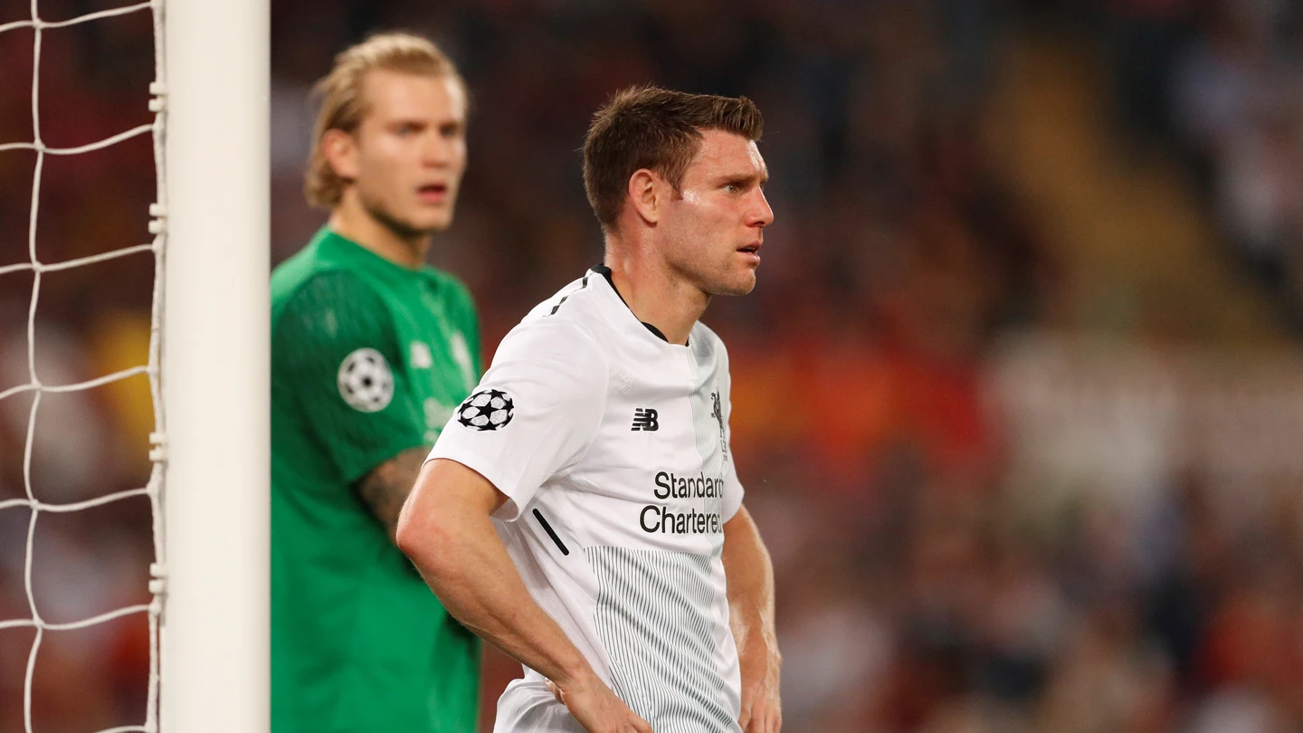James Milner, en un partido del Liverpool James Milner, en un partido del Liverpool