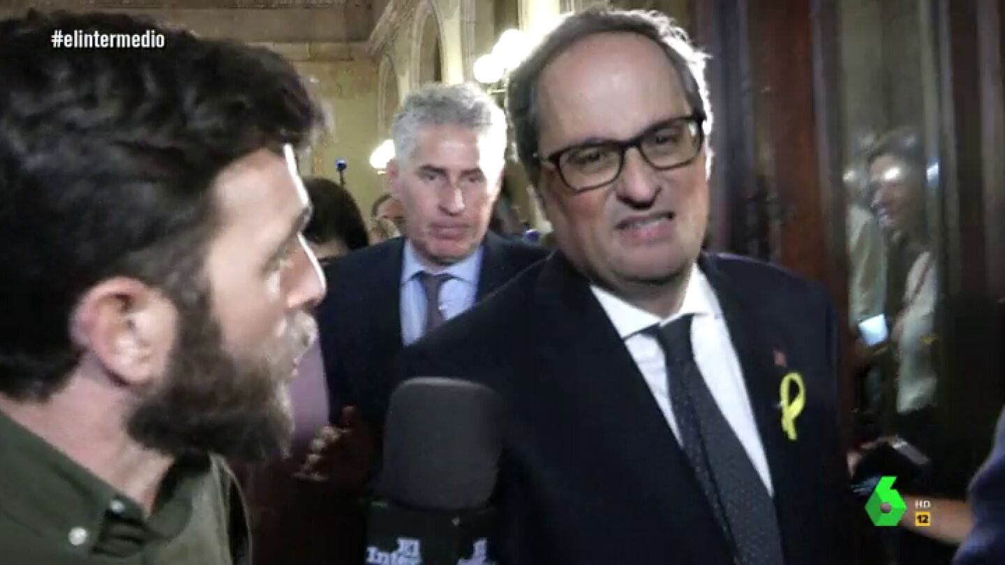 Gonzo y Quim Torra