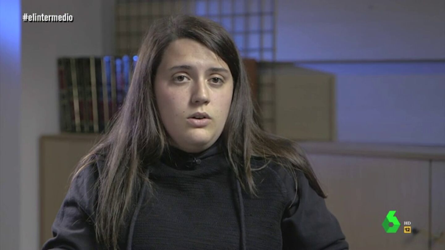 Andrea Sayago, v&iacute;ctima de acoso escolar
